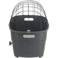 TRIXIE Portapacchi in plastica e metallo - 36 x 47 x 46 cm - Grigio - Per cane