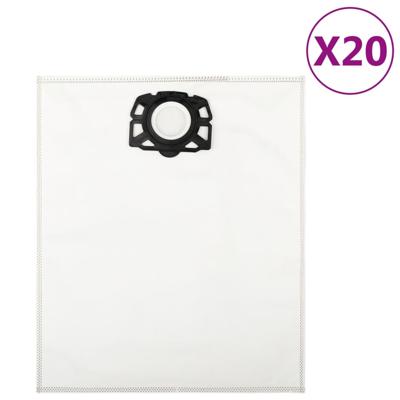 VidaXL Stofzuigerzakken voor karcher wd4 20 st
