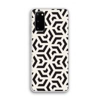 Crazy pattern: Samsung Galaxy S20 Transparant Hoesje