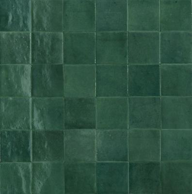 Ragno Melange R8GA Wandtegel 100X100 Teal 10mm Glans Ragno Melange R8GA Wandtegel 100X100 Teal 10mm Glans