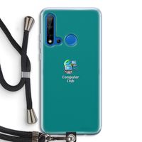 Win98: Huawei P20 Lite (2019) Transparant Hoesje met koord