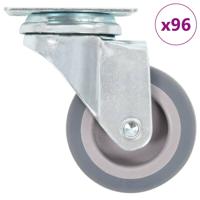 96 st Zwenkwielen 50 mm