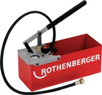 Rothenberger Testpomp | 0-25 bar R 1/2 inch | zuigvolume per hefslag ca. 16 ml | 1 stuk - 60250 60250