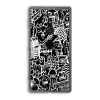 Vexx Black Mixtape: Sony Xperia XZ2 Transparant Hoesje