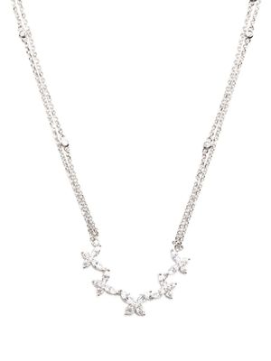 APM Monaco collier en argent à pendentif papillon