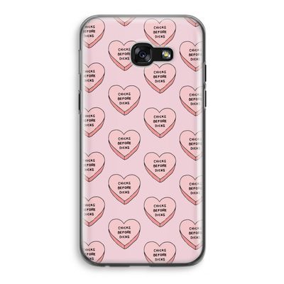 Chicks before dicks: Samsung Galaxy A5 (2017) Transparant Hoesje