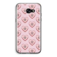 Chicks before dicks: Samsung Galaxy A5 (2017) Transparant Hoesje