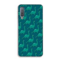 Diplodocus: Samsung Galaxy A7 (2018) Transparant Hoesje