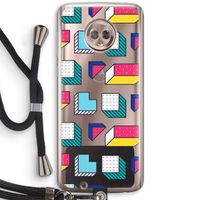 8-bit N°7: Motorola Moto G6 Transparant Hoesje met koord