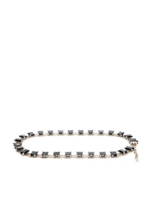Valentino Garavani Pre-Owned ceinture en maille métallique à ornements (années 1990) - Argent