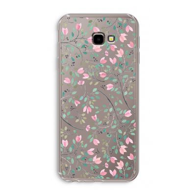 Sierlijke bloemen: Samsung Galaxy J4 Plus Transparant Hoesje