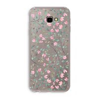 Sierlijke bloemen: Samsung Galaxy J4 Plus Transparant Hoesje