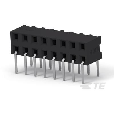 TE Connectivity 1-2314924-6 Female header, inbouw (standaard) Inhoud: 1 stuk(s) Tape on Full reel