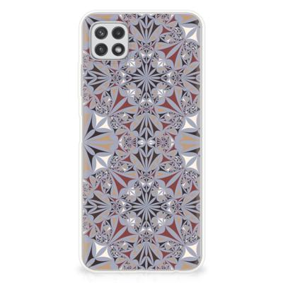 Samsung Galaxy A22 5G | TPU | Siliconen hoesje | Flower Tiles