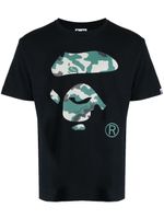 A BATHING APE® t-shirt à logo imprimé - Noir - thumbnail