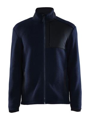 Craft ADV Explore Pile Fleece jack blauw heren