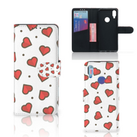 Xiaomi Redmi Note 7 Telefoon Hoesje Hearts - thumbnail