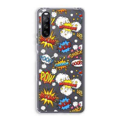 Pow Smack: Sony Xperia 10 III Transparant Hoesje