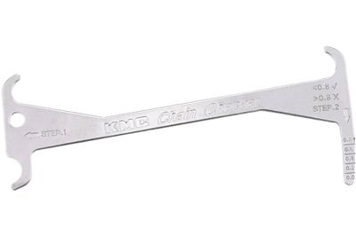 Kmc kettingslijtage meter rvs
