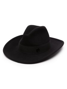 Maison Michel chapeau Austin en feutre - Noir