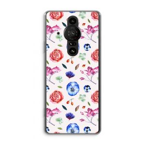 Bloemetjes: Sony Xperia Pro-I Transparant Hoesje
