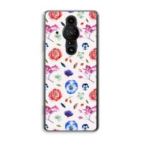 Bloemetjes: Sony Xperia Pro-I Transparant Hoesje