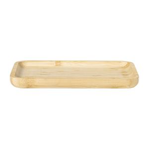 Bamboe tray klein - bruin - 1.8x21x14.5 cm