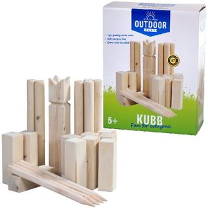 Outdoor Play Kubb Game