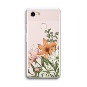 Floral bouquet: Google Pixel 3 Transparant Hoesje