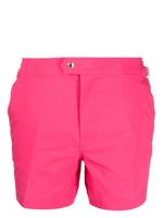 TOM FORD belted-tab swim shorts - Rose