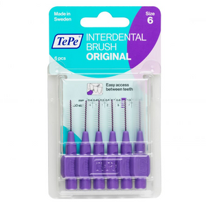 TePe Interdentale Ragers Original 1.1 mm paars - 6 stuks