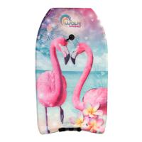 Wave Breakers Bodyboard met Flamingo Print 83 cm - thumbnail