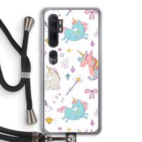 Fantasiewereld: Xiaomi Mi Note 10 Pro Transparant Hoesje met koord