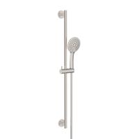 Glijstangset BWS Moran Met Handdouche 3 Standen 150 cm Geborsteld Staal