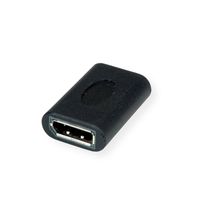 VALUE 12.99.3165 tussenstuk voor kabels DisplayPort Zwart - thumbnail