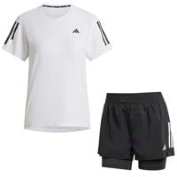 adidas OTR Tee 2in1 Short Set Dames