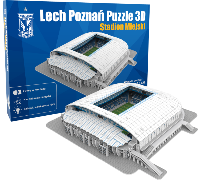 Lech Poznan Stadion Miejski - 3D Puzzel
