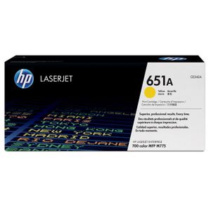 651A gele LaserJet tonercartridge (CE342A) Toner