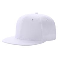 LGT JWLS Effen Hiphop Baseball Cap van Katoen - Wit