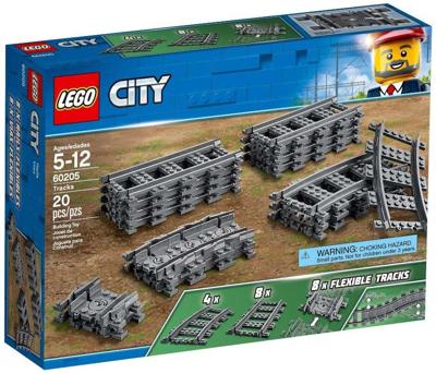 LEGO CITY 60205 TREINSPOREN
