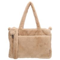 Beagles Faux Fur Handtas/Schoudertas Barakaldo Zand