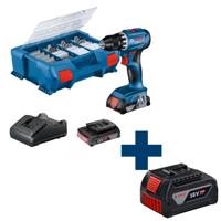 Bosch Professional GSR 18V-45 Accu schroefboormachine 18V 2.0Ah in L-Case - 06019K3205