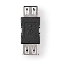 USB 2.0-Adapter | A Female - A Female | Zwart - thumbnail