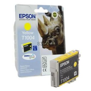 Epson Rhino inktpatroon Yellow T1004 DURABrite Ultra Ink
