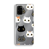 Katten: Samsung Galaxy S20 Plus Transparant Hoesje