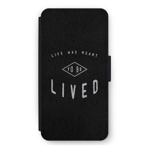 To be lived: iPhone 11 Flip Hoesje