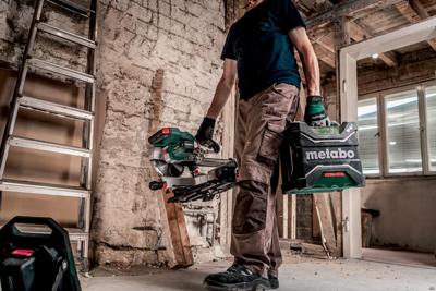 Metabo werfradio "rc 12-18 32w bt dab+". battery-powered site radi r12-18 32w bt dab+