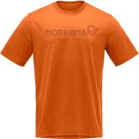 Norrona /29 Cotton Norrøna VIking T-Shirt Heren Gold Flame M