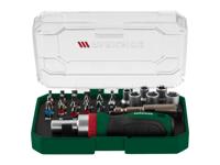 PARKSIDE Ratel-bitset, bitset of bit- en dopsleutelset (Bit- en dopsleutelset 6,3 mm)