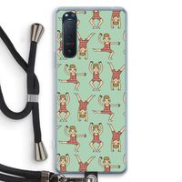 Gymboys: Sony Xperia 5 II Transparant Hoesje met koord